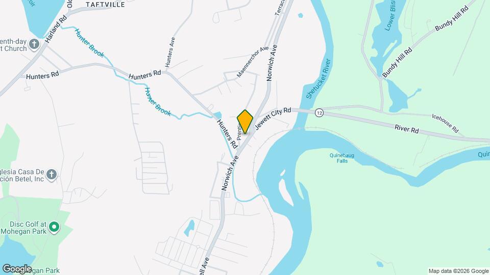 166 Norwich Ave Map and Location Details