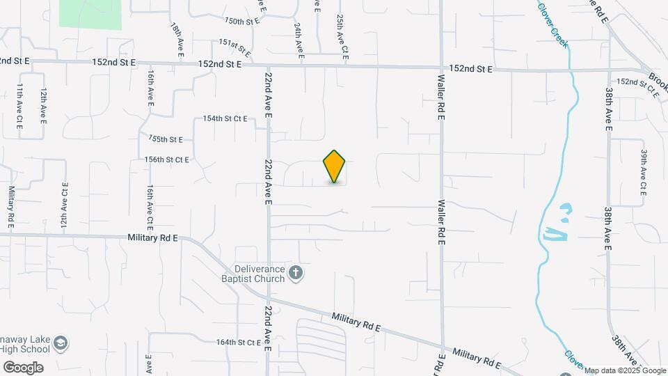 2520 190th St Ct E Map and Location Details