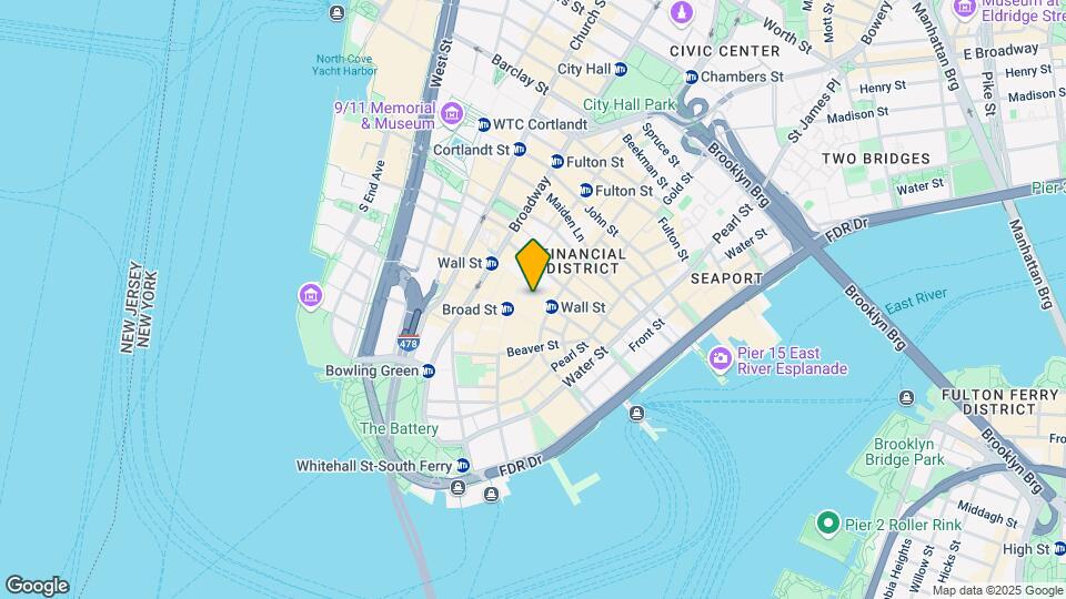 38 Wall St Mapa y Detalles de la Ubicación