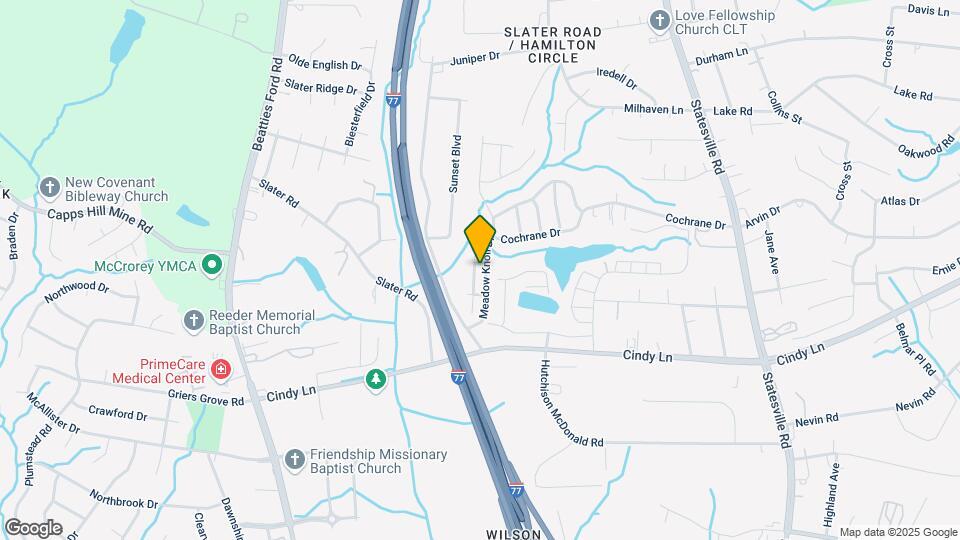 2715 Meadow Knoll Dr Map and Location Details