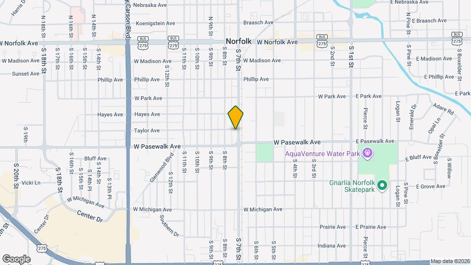 602 S 7th St Mapa y Detalles de la Ubicación