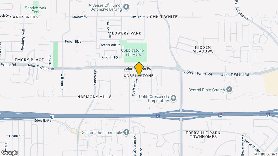 1029 Fox River Ln Map and Location Details