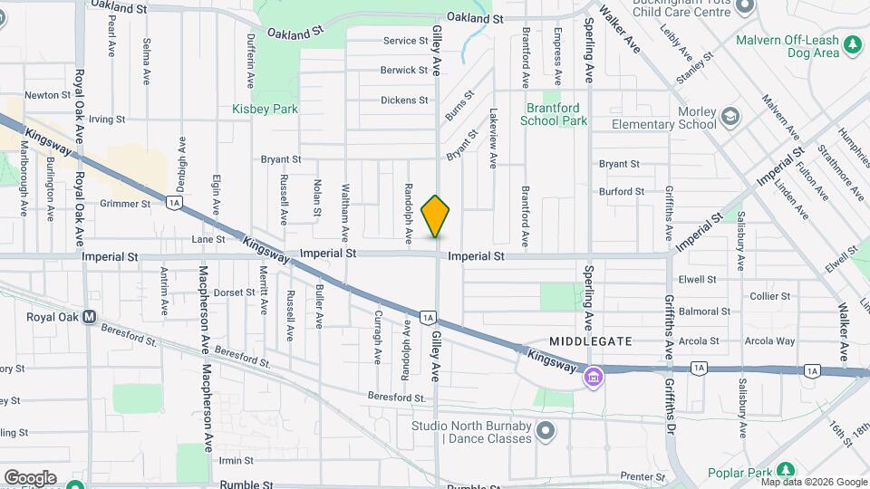 6789 Gilley Ave Map and Location Details