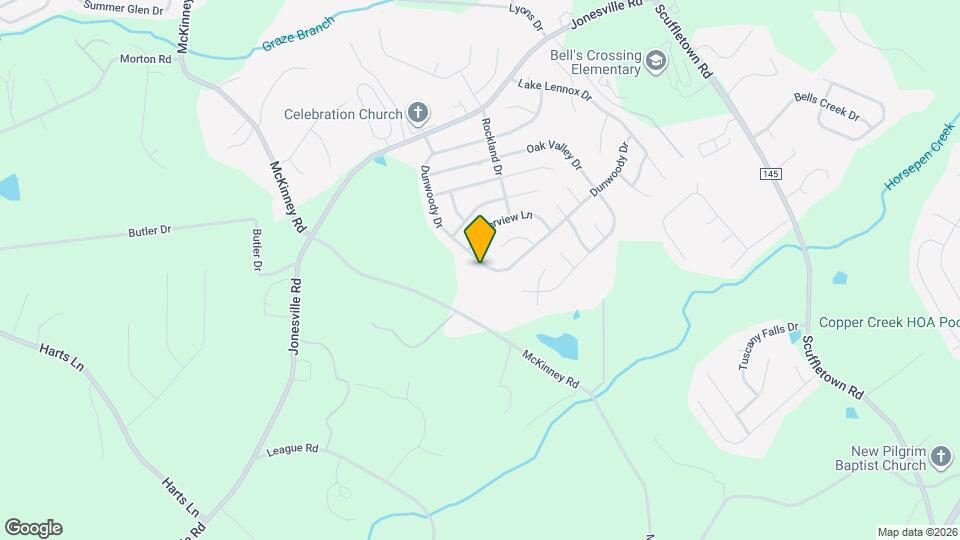 506 Dunwoody Dr Map and Location Details