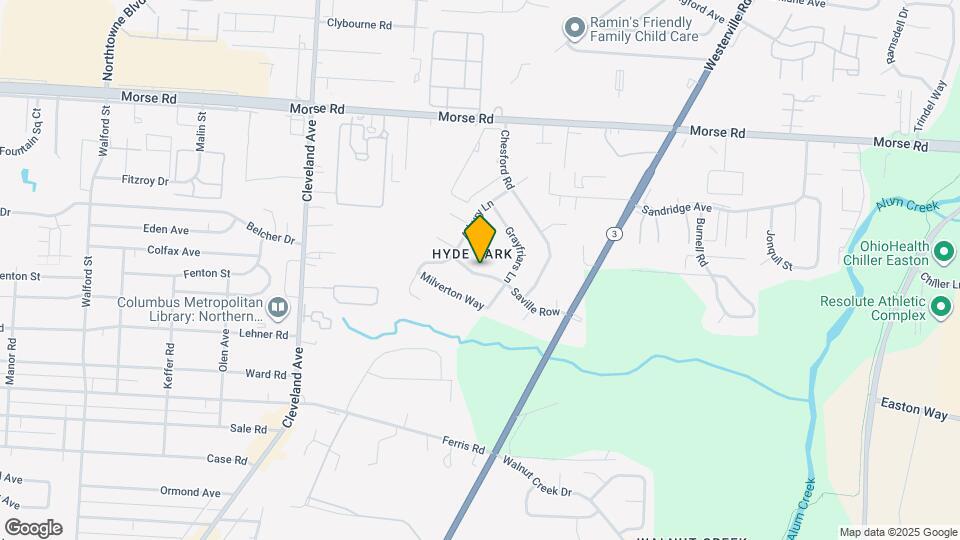 2644 Saville Row Mapa y Detalles de la Ubicación