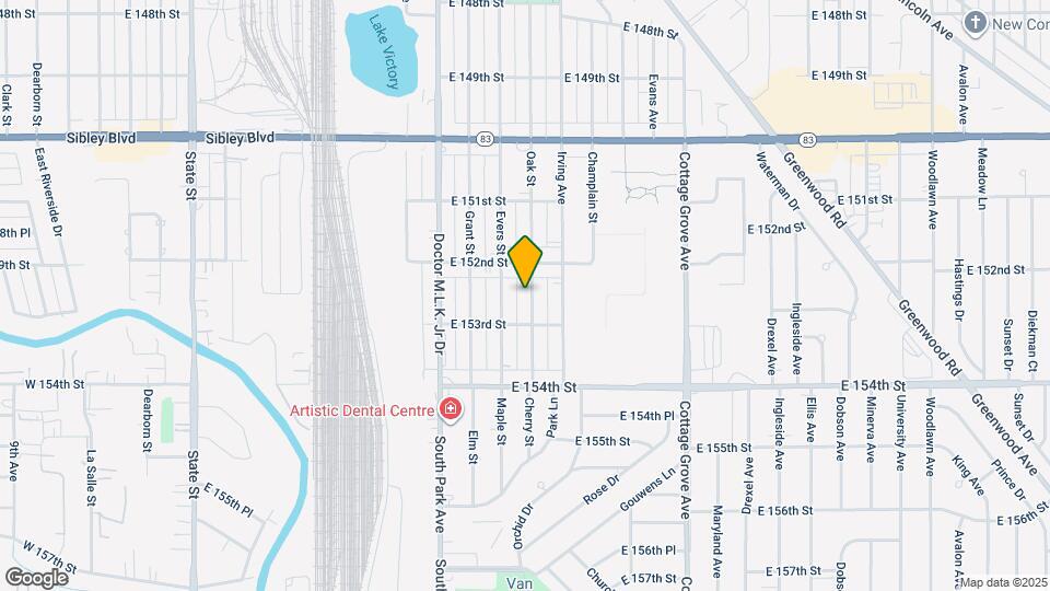 15224 Oak St Mapa y Detalles de la Ubicación
