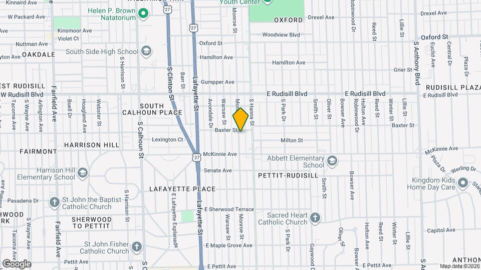 4121 Monroe St Map and Location Details