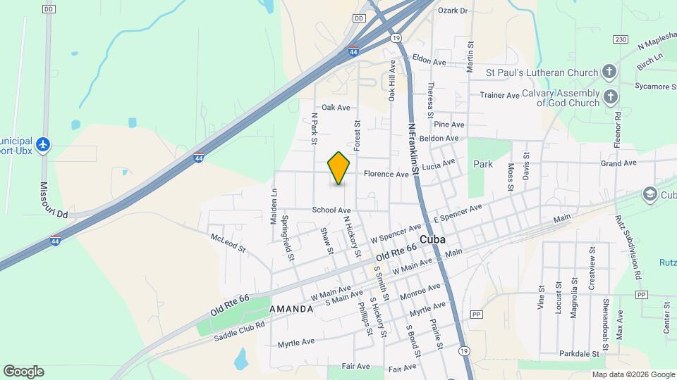 408 Cox Dr Map and Location Details