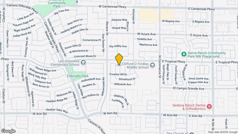 5925 Kenmore St Map and Location Details