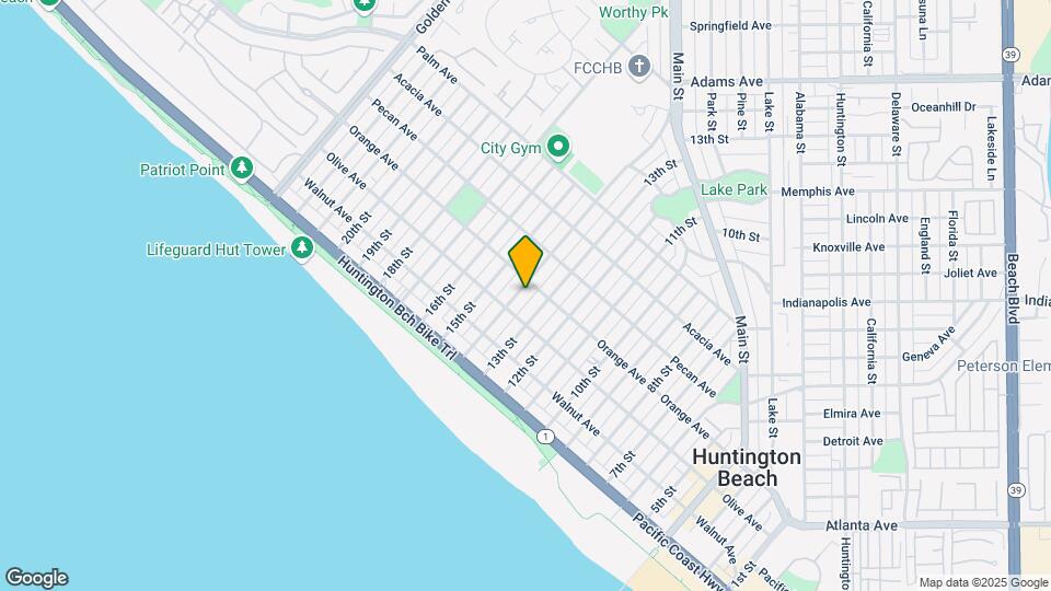 320 14th St Map and Location Details