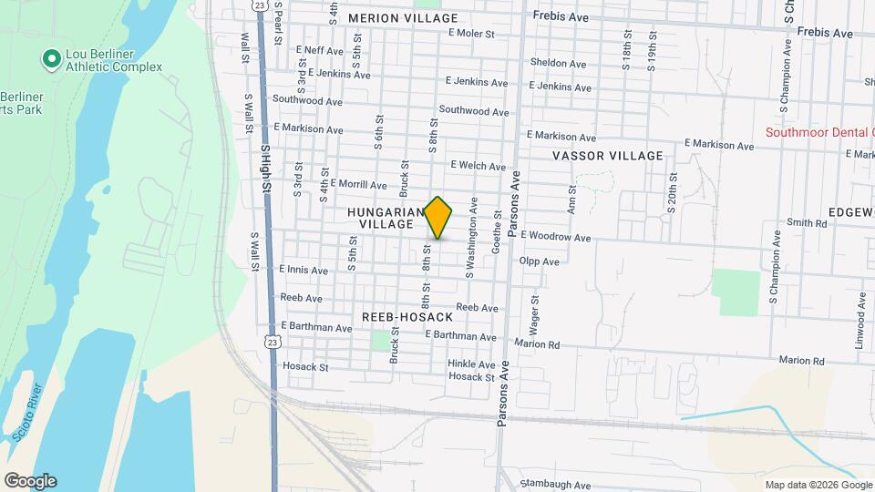 293-295-295 E Woodrow Ave Map and Location Details