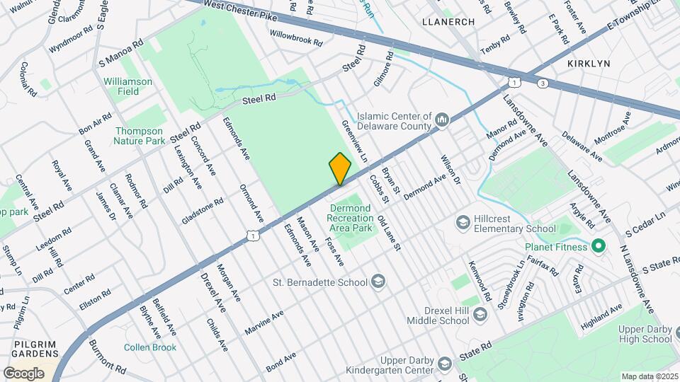Llanerch Place Apartments Map and Location Details