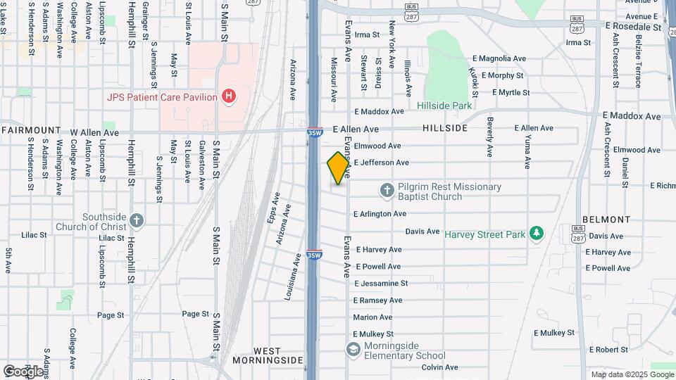 829 E Baltimore Ave Mapa y Detalles de la Ubicación