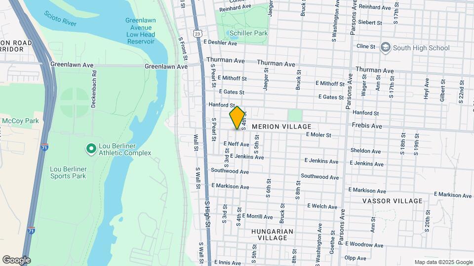 101 E Moler St Map and Location Details