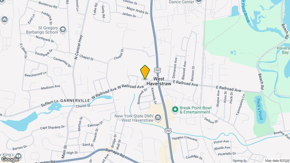 16 W Railroad Ave Map and Location Details