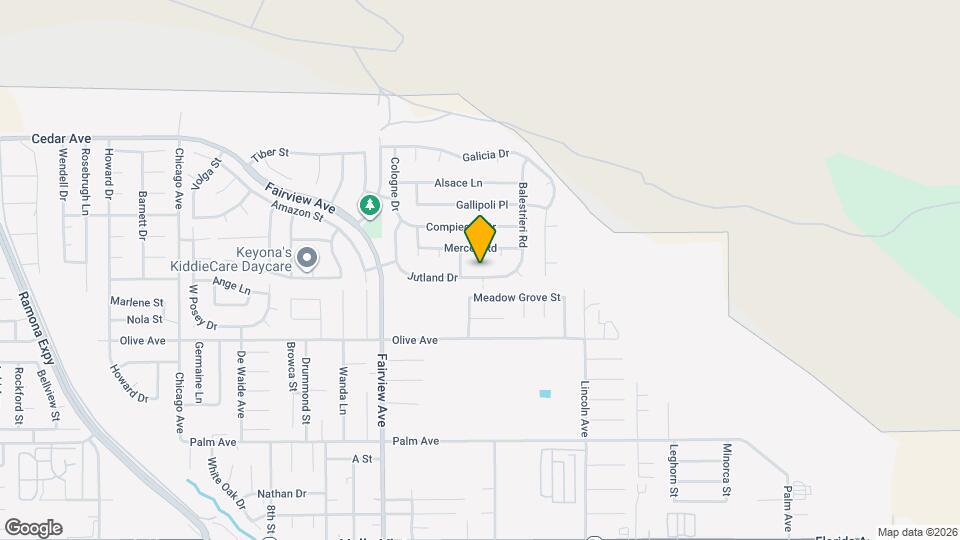 25202 Jutland Dr Map and Location Details