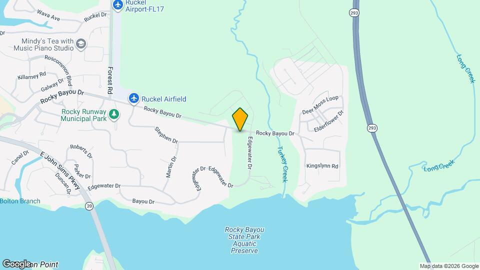 1108 Rocky Bayou Dr Map and Location Details