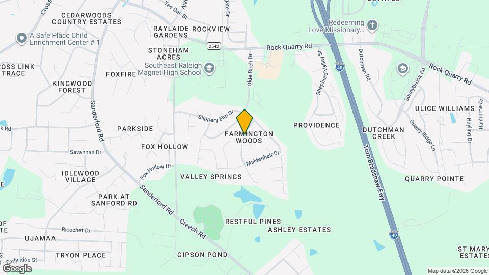 2835 Filbert St Map and Location Details