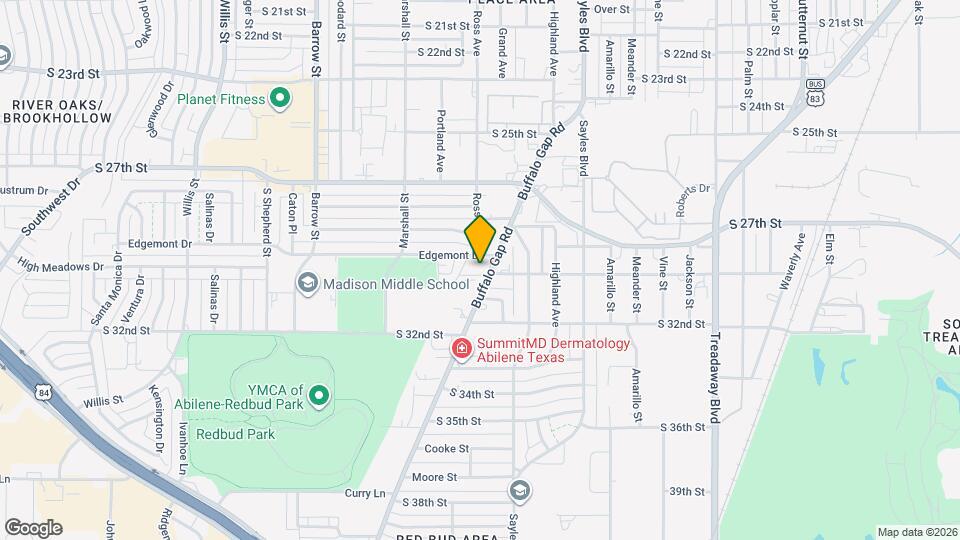 3000 Buffalo Gap Rd Mapa y Detalles de la Ubicación