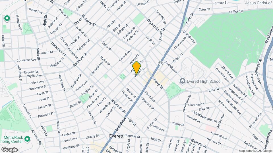 111 Walnut St Map and Location Details