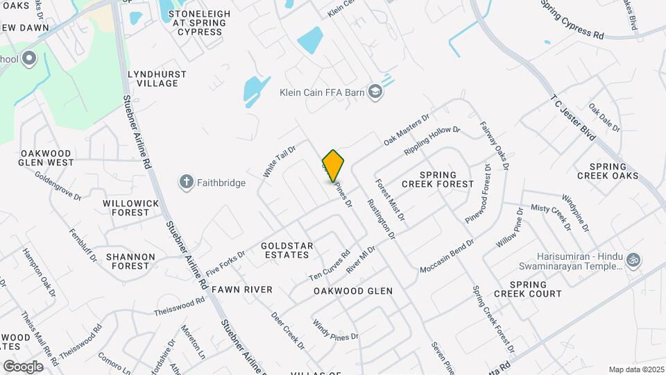 17715 Seven Pines Dr Map and Location Details