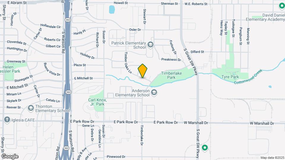 926 Timber Oaks Ln Map and Location Details