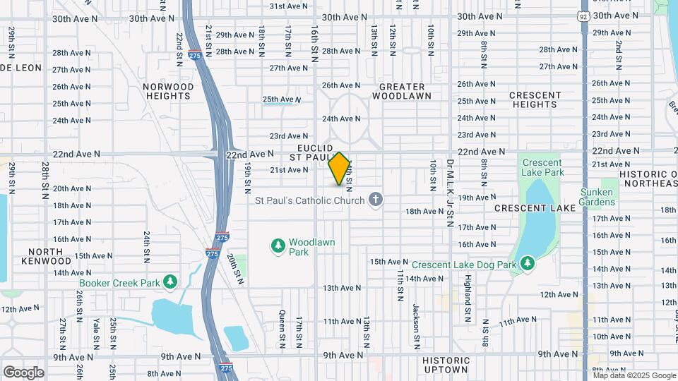 1430 20th Ave N Map and Location Details