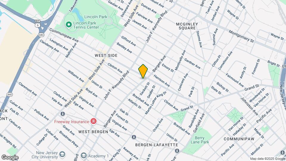 507 Bergen Ave Mapa y Detalles de la Ubicación