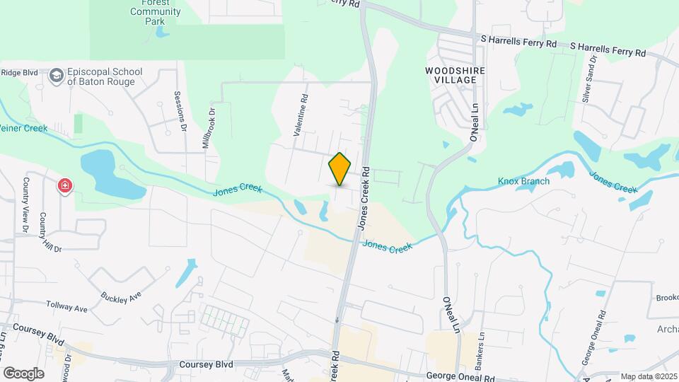 3901 Creek Shadow Ct Map and Location Details