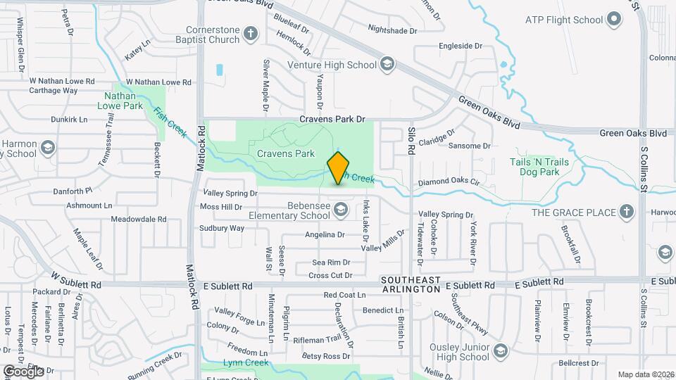 515 Valley Spring Dr Map and Location Details