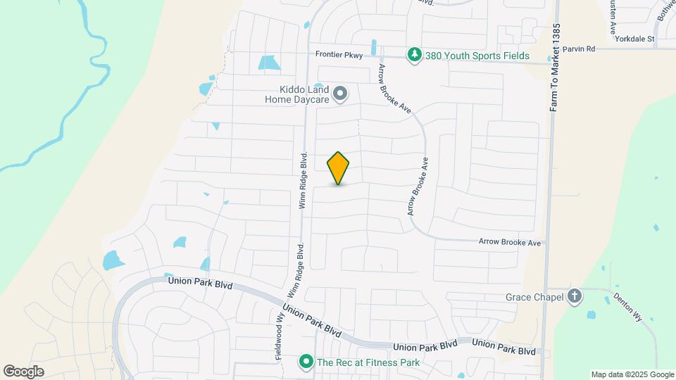 1136 Saddle Ridge Dr Map and Location Details