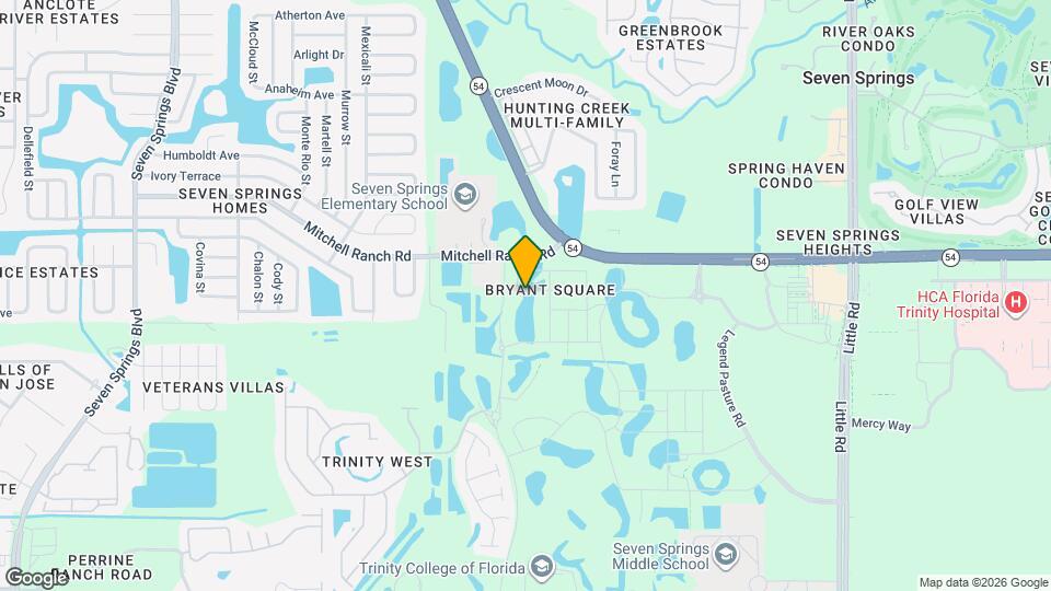 8212 Crescent Oaks Dr Map and Location Details