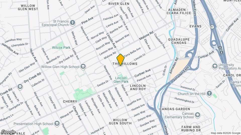 1118 Lincoln Ct Map and Location Details