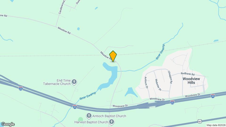 3535 Meadow Rd Map and Location Details