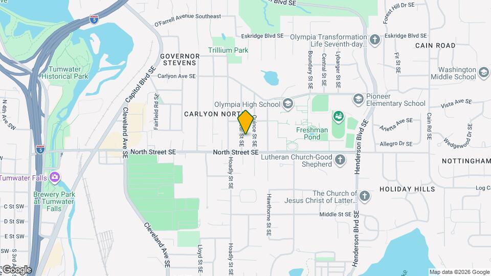 3402 Pear St SE Map and Location Details