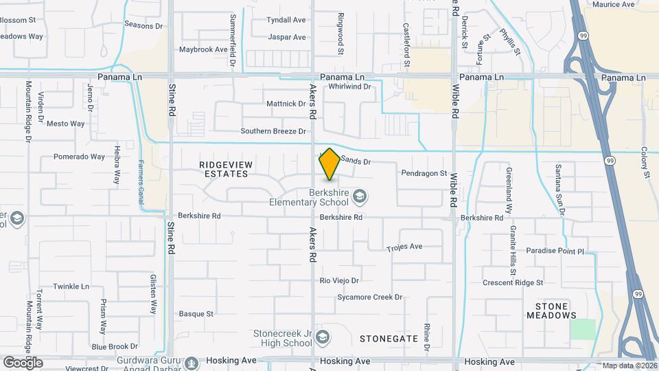 4010 Pacific Wind Ct Map and Location Details