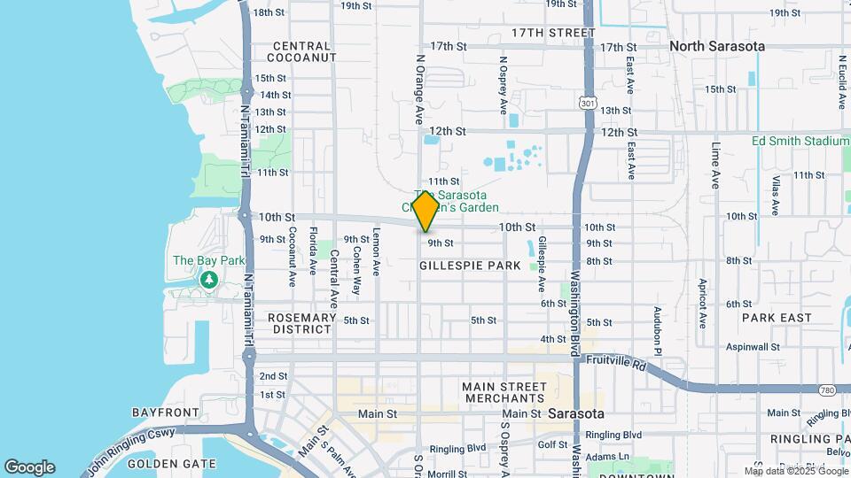 900 Orange Ave Map and Location Details