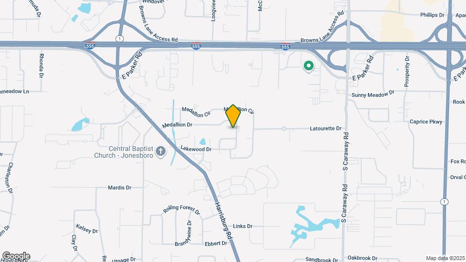 3701 Matlock Dr Map and Location Details