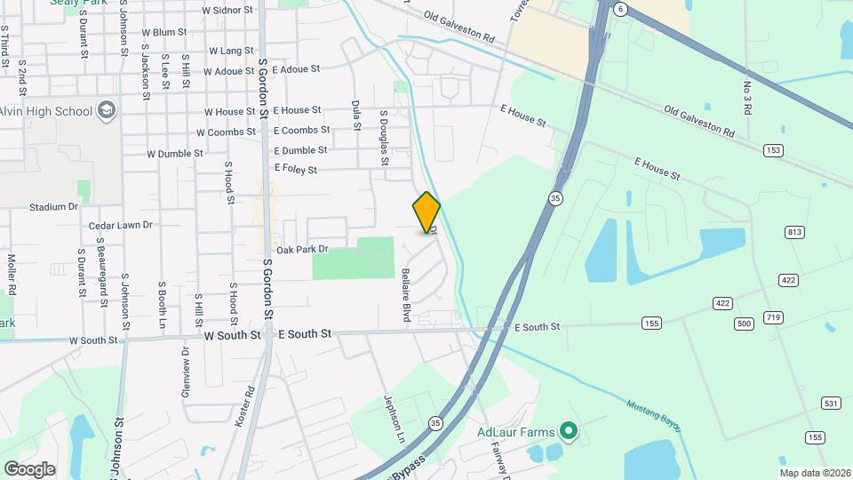 1402 Bellaire Blvd Map and Location Details