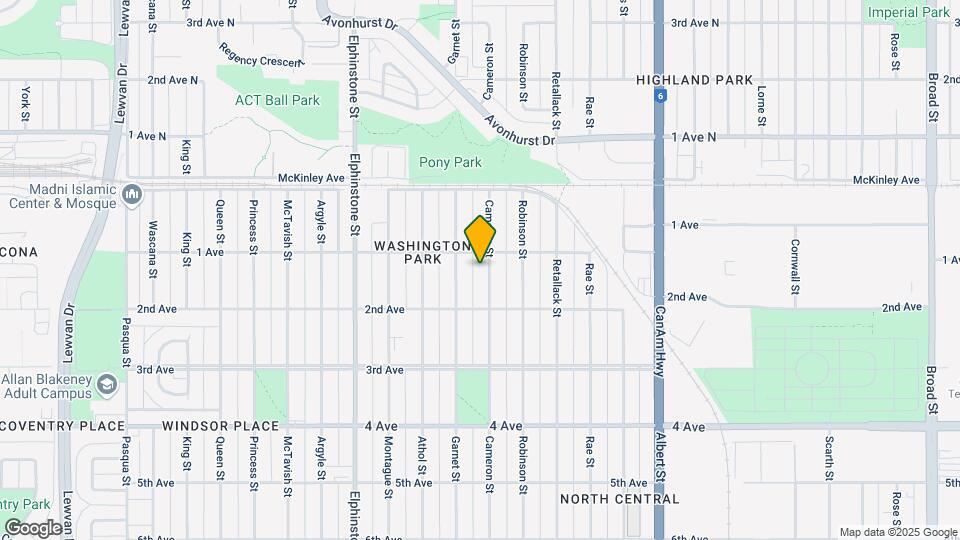 720 Cameron St Map and Location Details