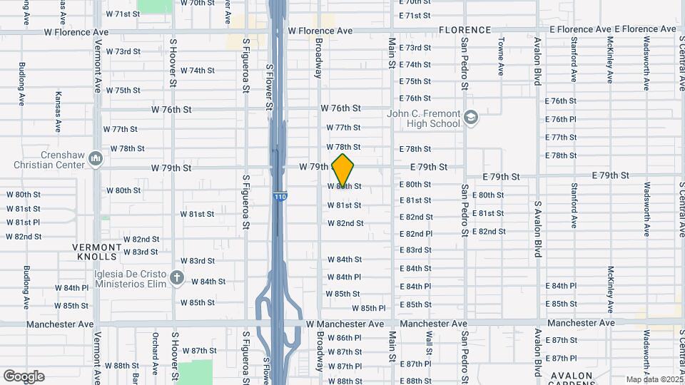 222 W 80th St Mapa y Detalles de la Ubicación