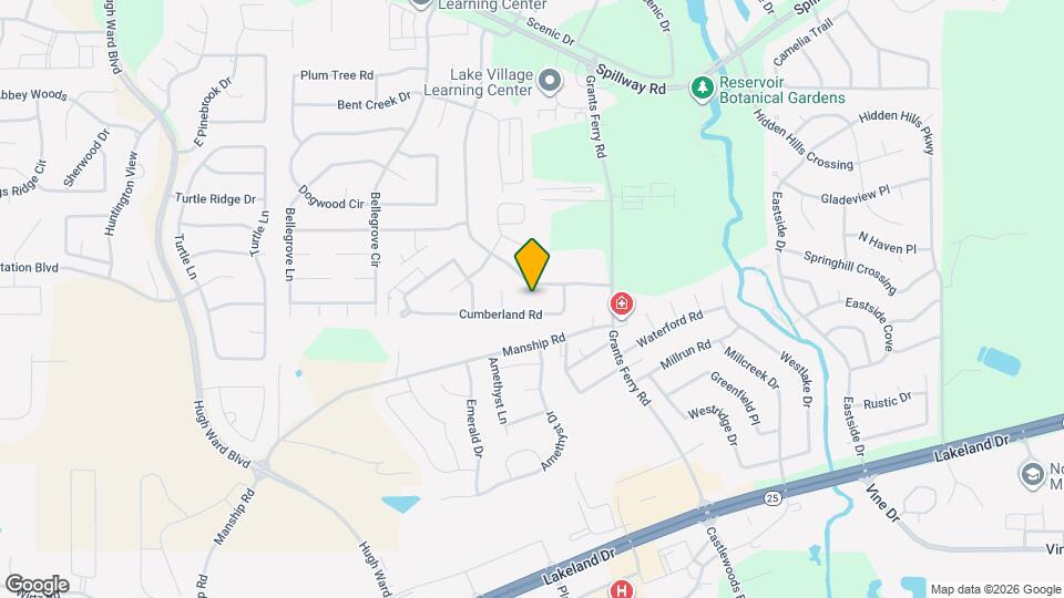 414 Shenandoah Rd N Map and Location Details