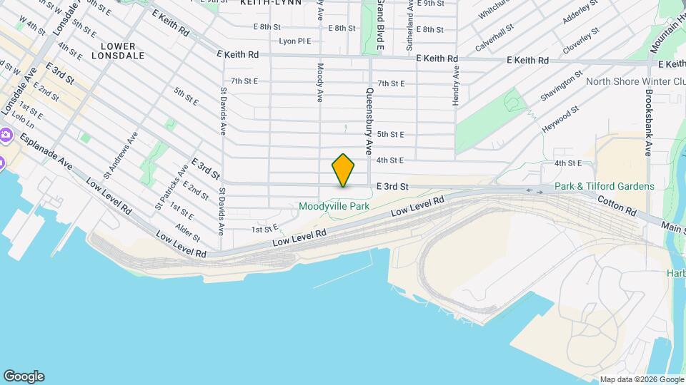 733 3rd St E Map and Location Details