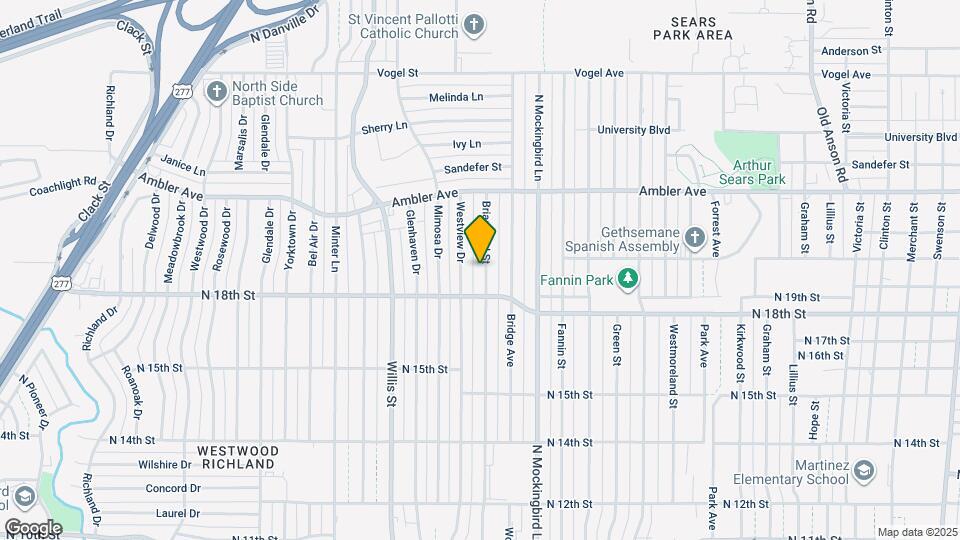1902 Briarwood St Map and Location Details