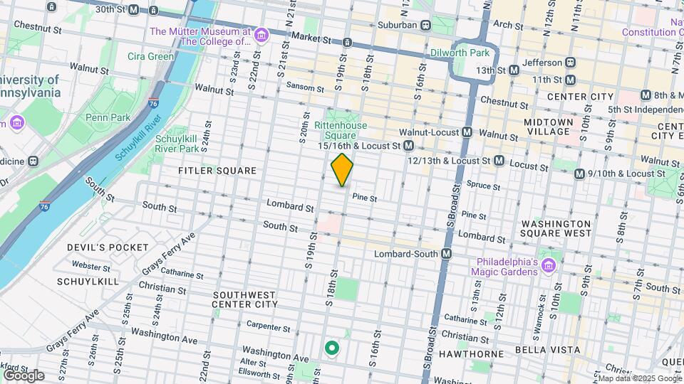 1823 Pine St Map and Location Details