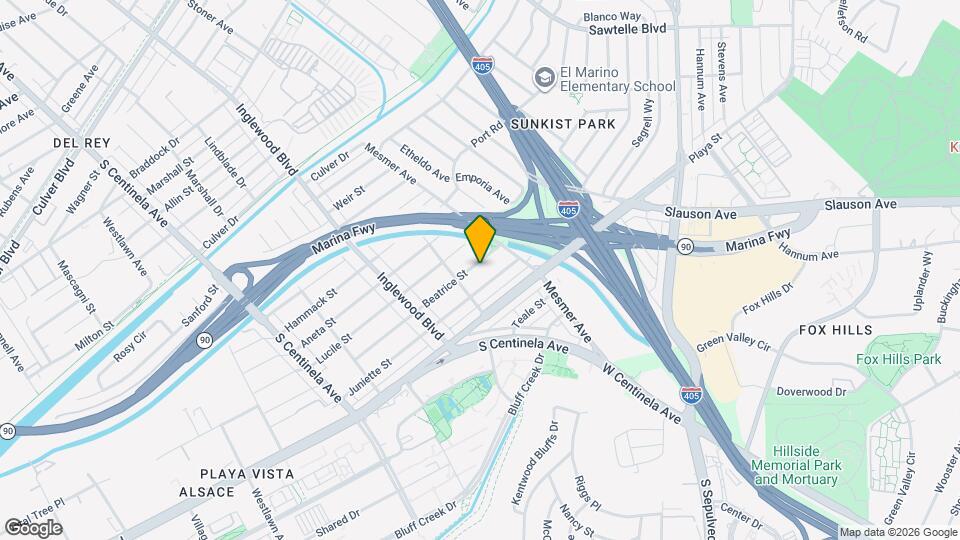 11856 Beatrice St Map and Location Details