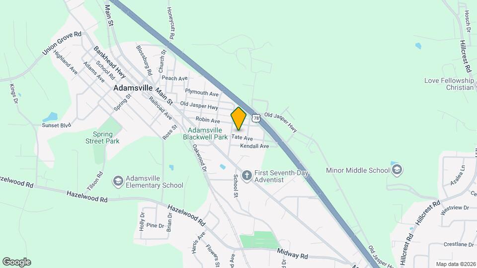 4316 Tate Ave Map and Location Details