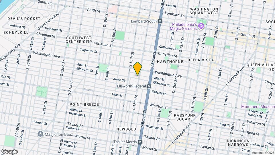 1126 S 15th St Map and Location Details