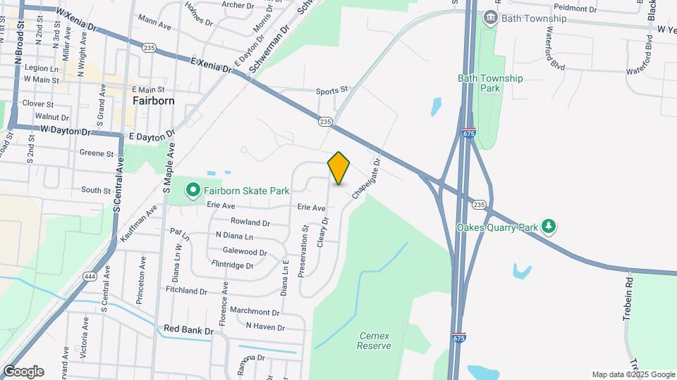 552 Wildlife Ct Mapa y Detalles de la Ubicación