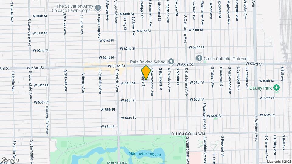 3014 W 64th St Map and Location Details